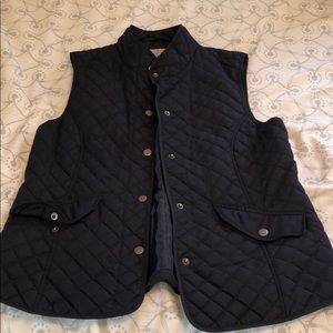Size M navy G.H. Bass and Co. checkered vest